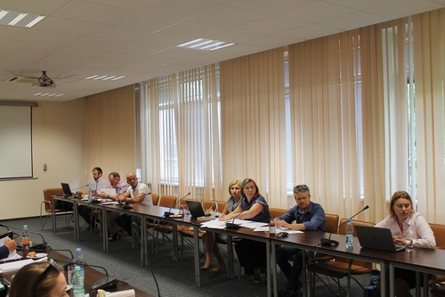Członkowie Zespołu Problemowego RDS ds. prawa pracy na posiedzeniu w dniu 25 lipca 2019 r.