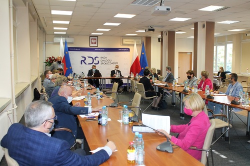 Posiedzenie Zespołu problemowego RDS ds. ubezpieczeń społecznych w dniu 22 września 2020 r.
